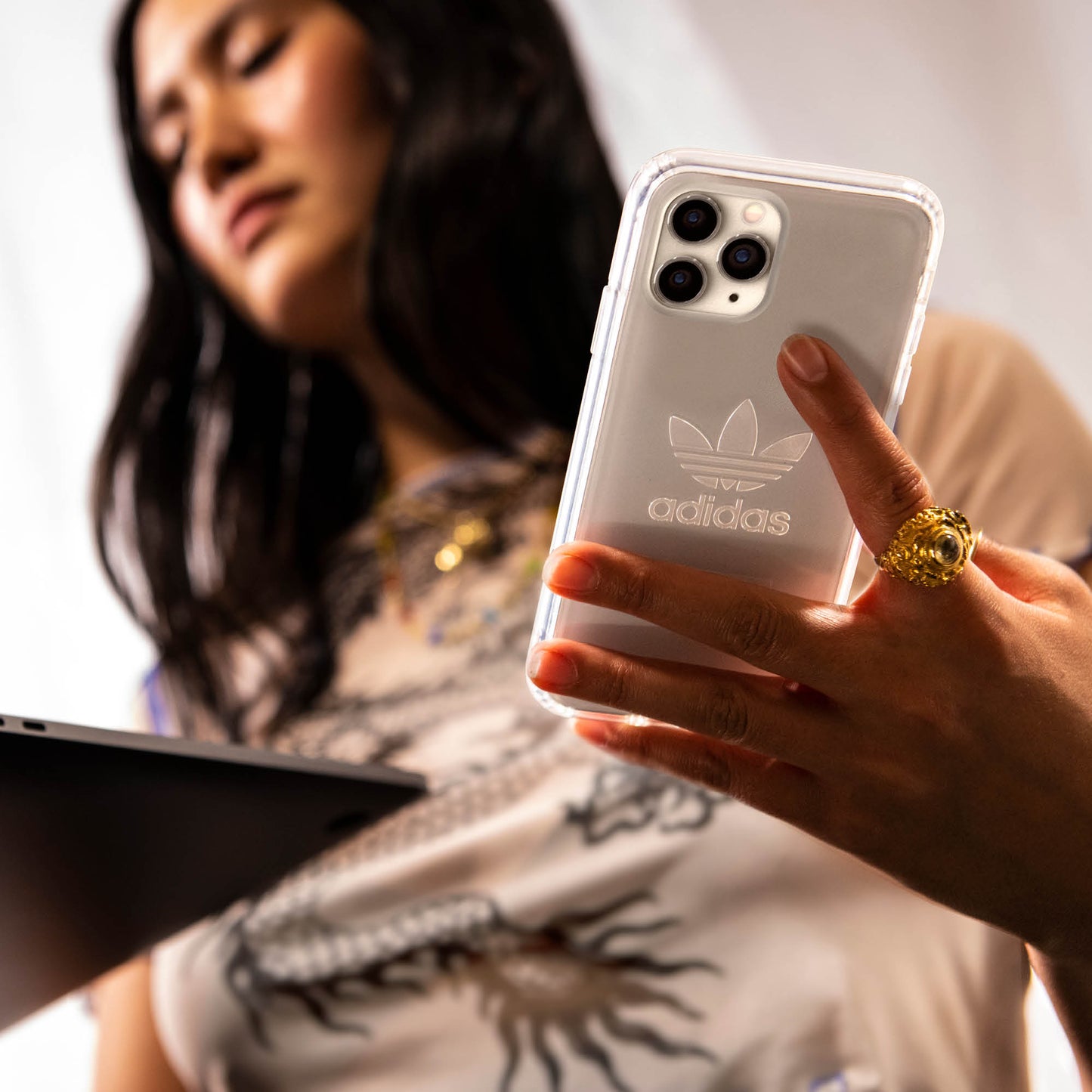 adidas Originals Protective Case for iPhone XR / 11 - Clear