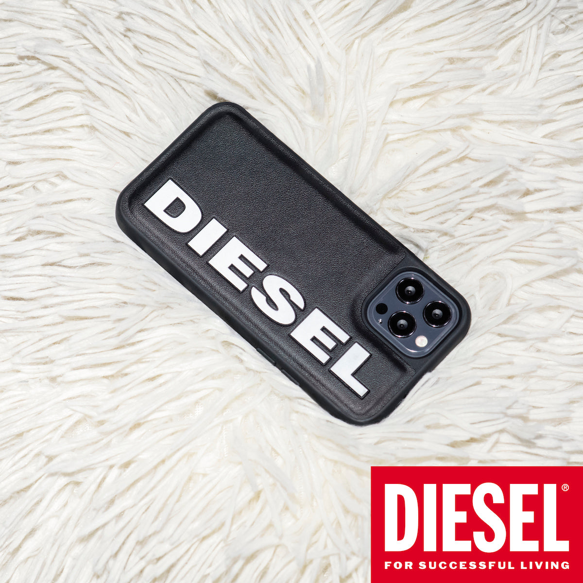 Diesel Core Case For iPhone 12/13 Pro Max - Black