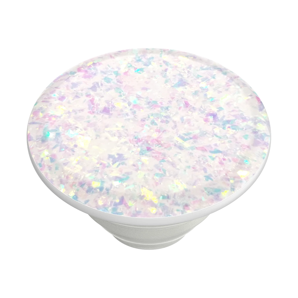 Iridescent Confetti White