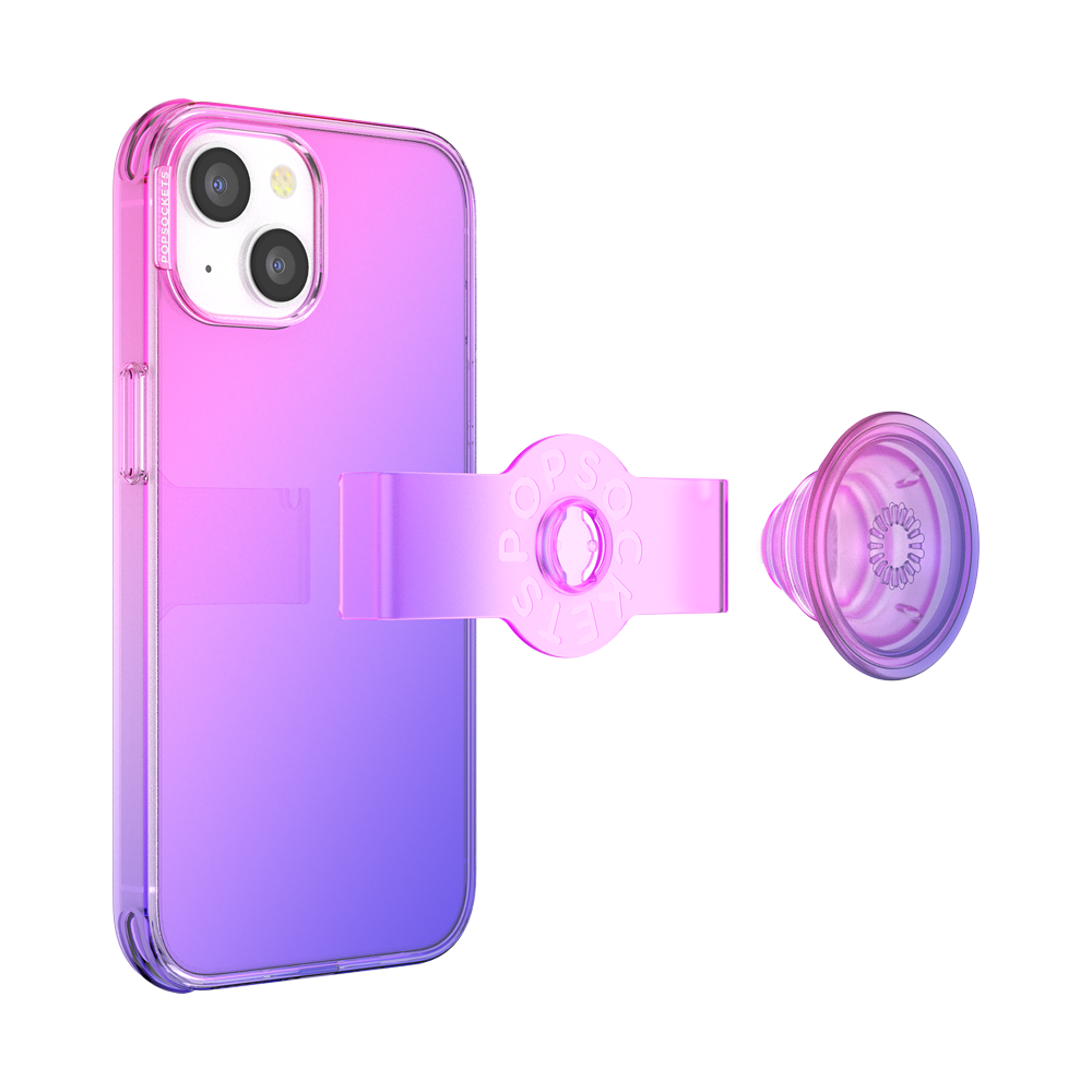 PopSockets PopCase for iPhone 13 / 14 - Berry Blur