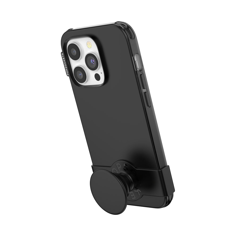 PopSockets PopCase for iPhone 14 Pro - Black