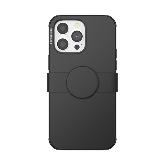 PopSockets PopCase for iPhone 14 Pro Max - Black