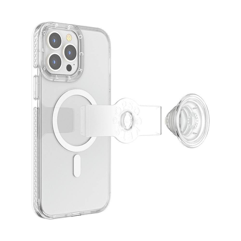 PopSockets PopCase MagSafe for iPhone 12/13 Pro Max- Clear