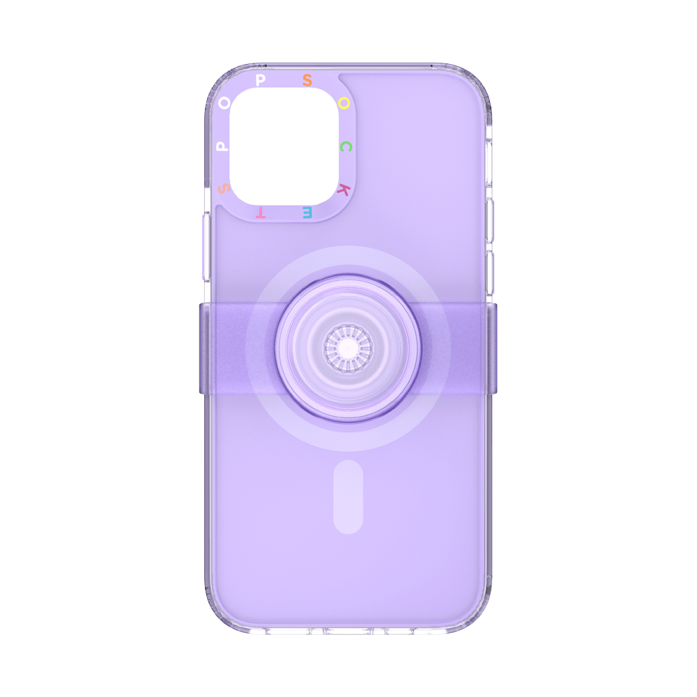PopSockets PopCase MagSafe for iPhone 12 / 12 Pro - Violet