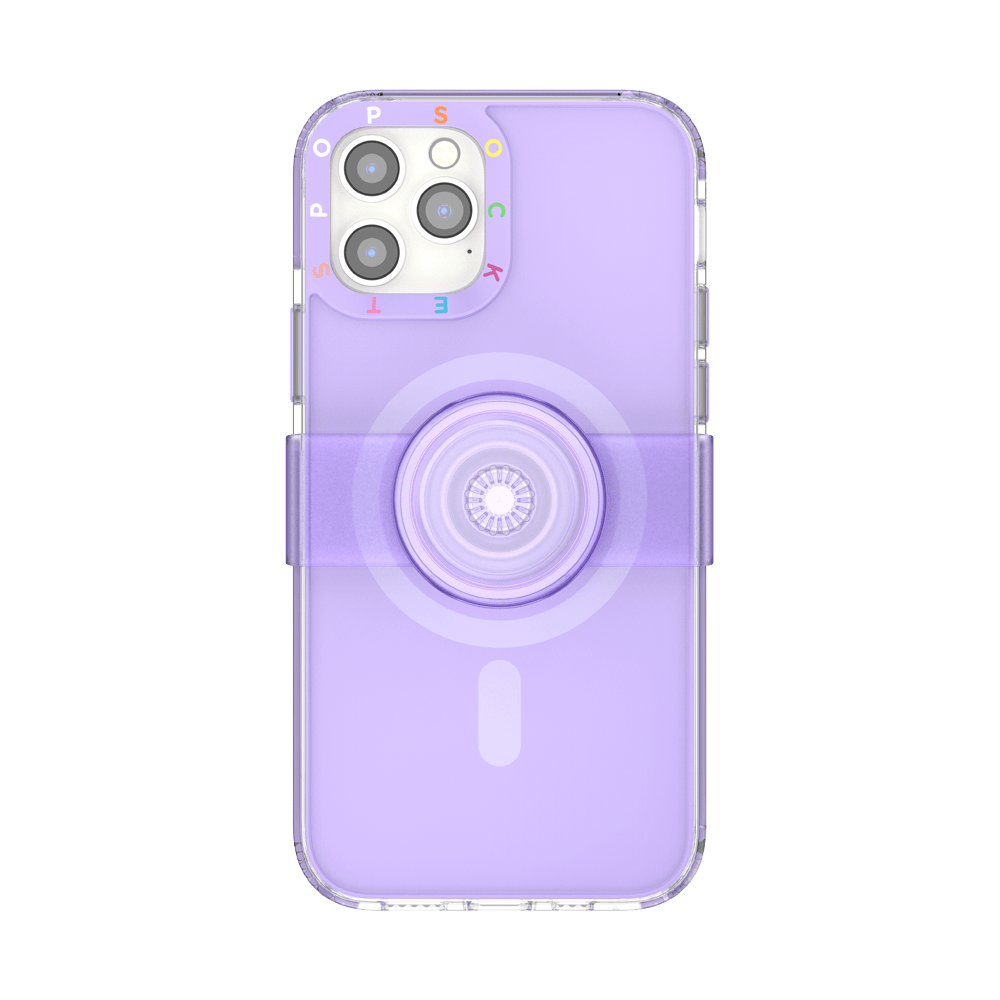 PopSockets PopCase MagSafe for iPhone 12 / 12 Pro - Violet