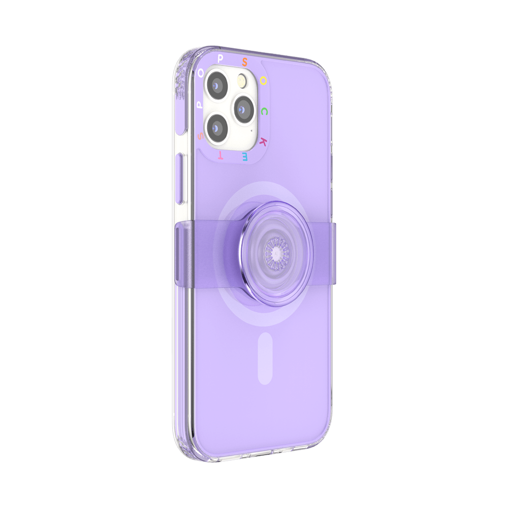 PopSockets PopCase MagSafe for iPhone 12 / 12 Pro - Violet