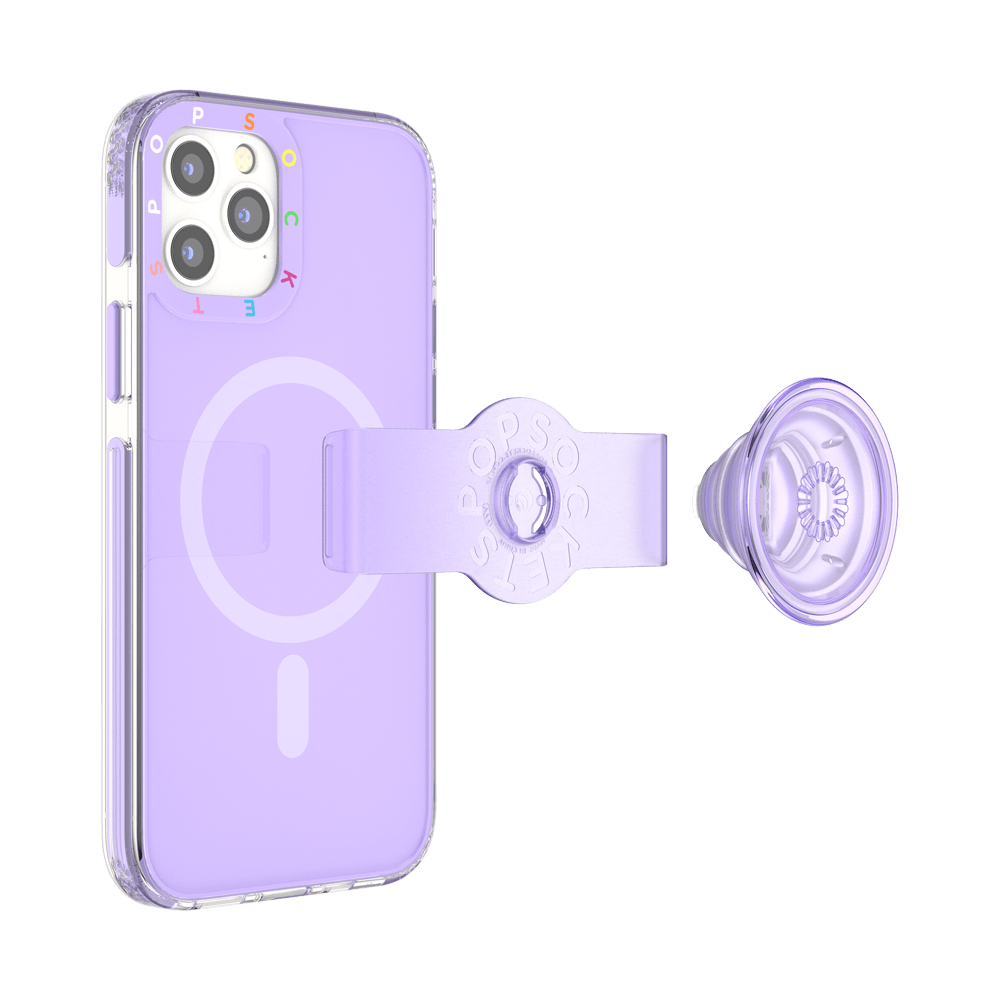 PopSockets PopCase MagSafe for iPhone 12 / 12 Pro - Violet