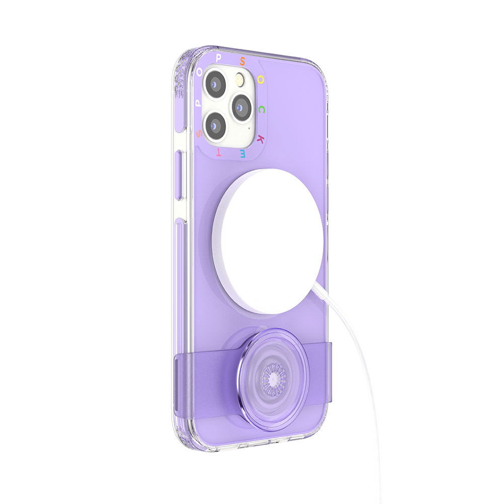 PopSockets PopCase MagSafe for iPhone 12 / 12 Pro - Violet
