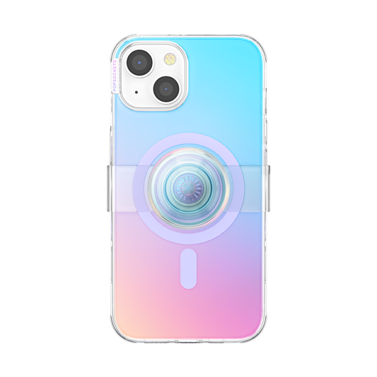 PopCase MagSafe for iPhone 13/14 - White Iridescent