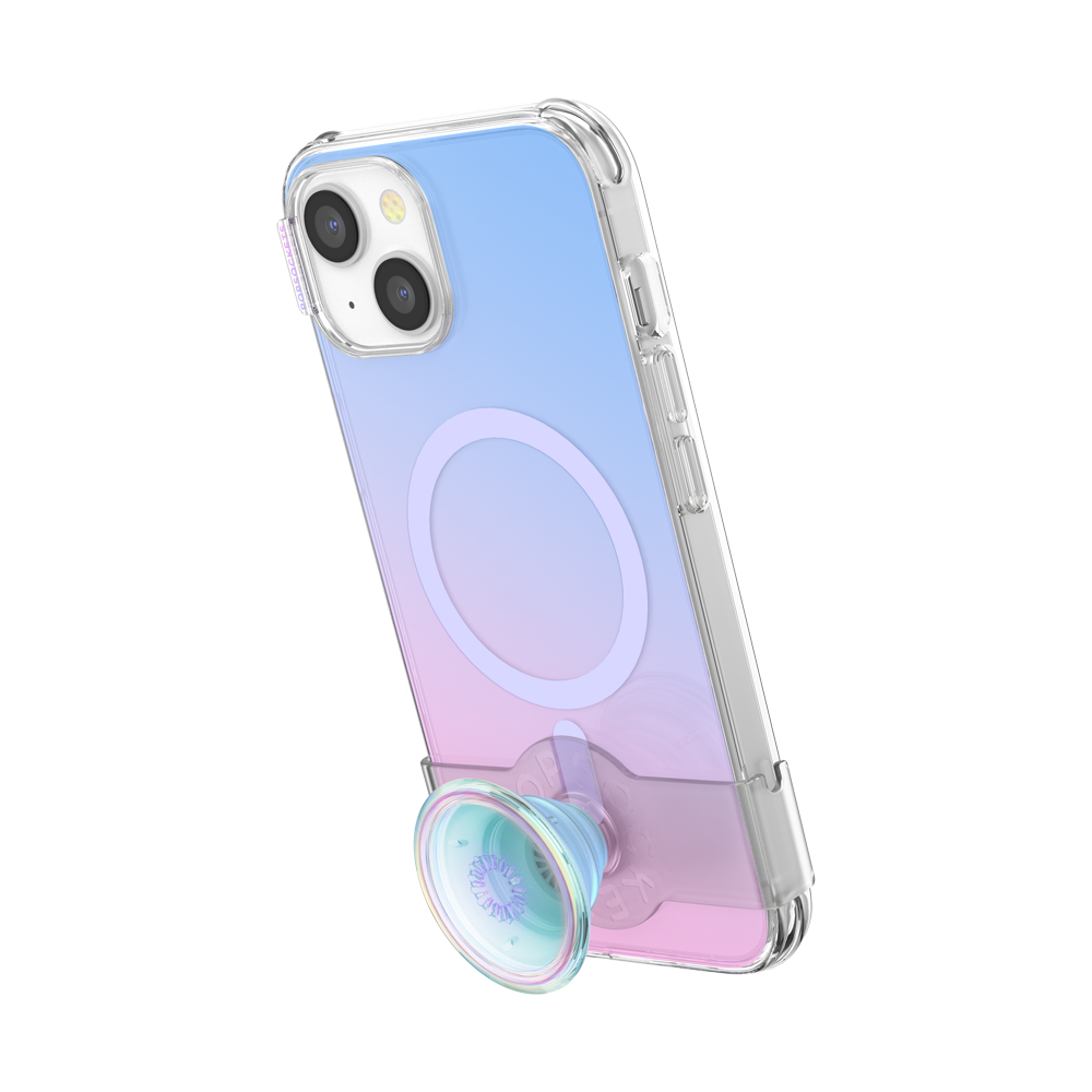 PopCase MagSafe for iPhone 13/14 - White Iridescent
