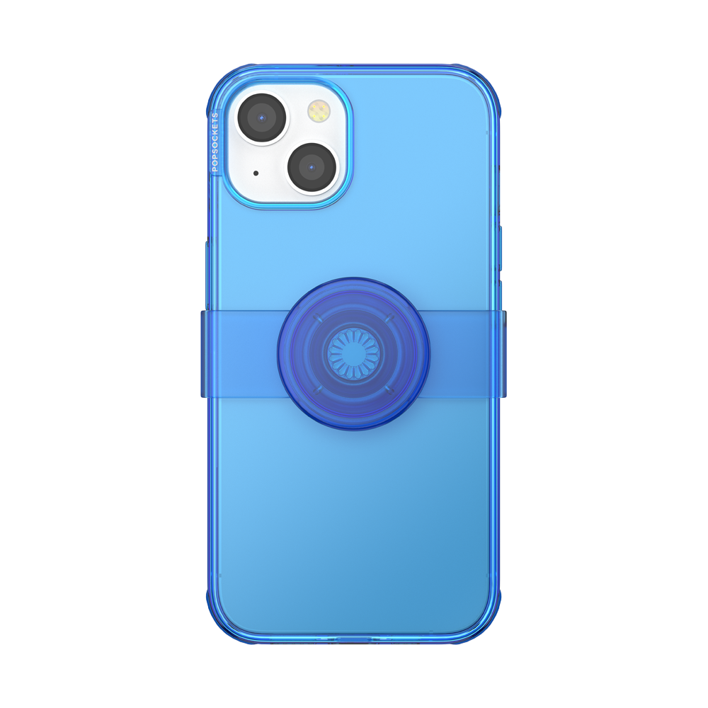 PopSockets PopCase for iPhone 13 / 14 - Santorini Blue