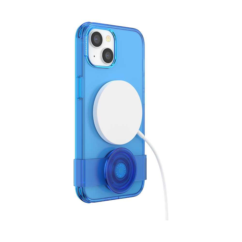 PopSockets PopCase for iPhone 13 / 14 - Santorini Blue