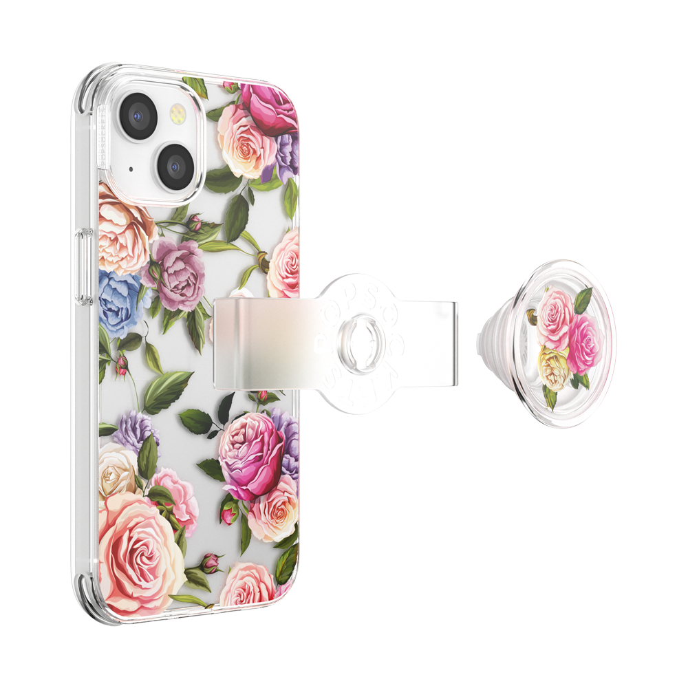 PopSockets PopCase for iPhone 13/14 - Vintage Floral