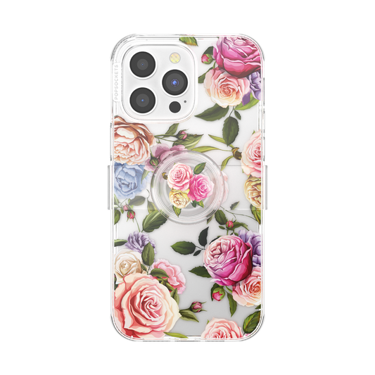 PopSockets PopCase for iPhone 14 Pro Max - Vintage Floral