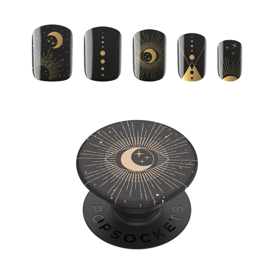 PopSockets PopGrip + Matching Nails - All Seeing