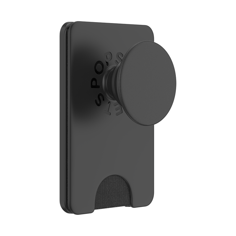 PopSockets PopWallet+ MagSafe Card Holder - Black