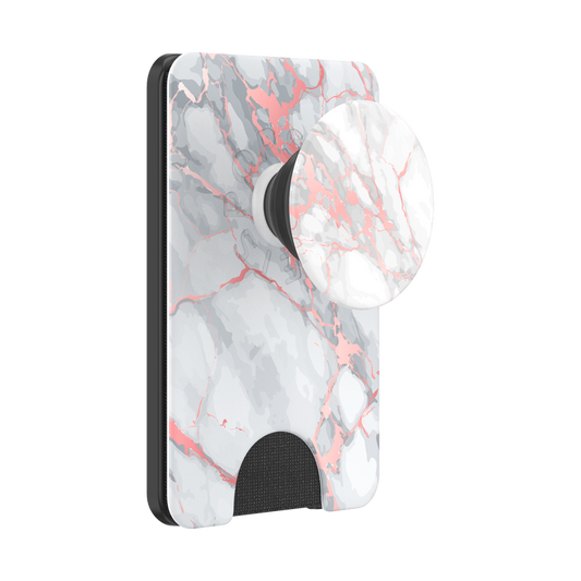 PopSockets PopWallet+ MagSafe Card Holder - Rose Gold Lutz