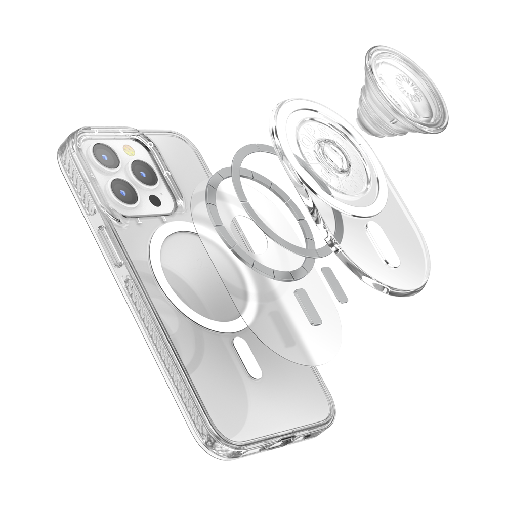 PopSockets PopGrip for MagSafe - Clear