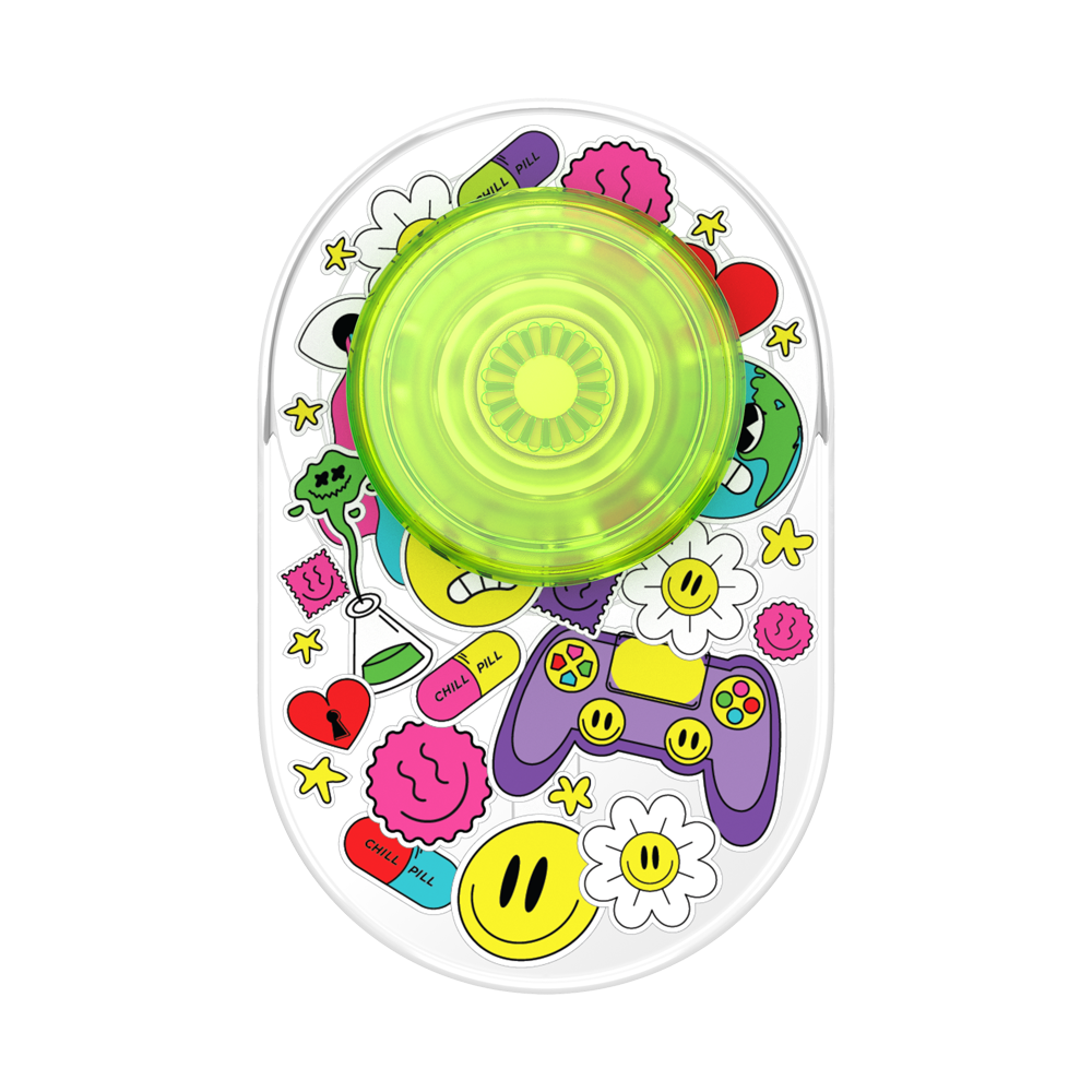 PopSockets PopGrip for MagSafe - Bright Psych