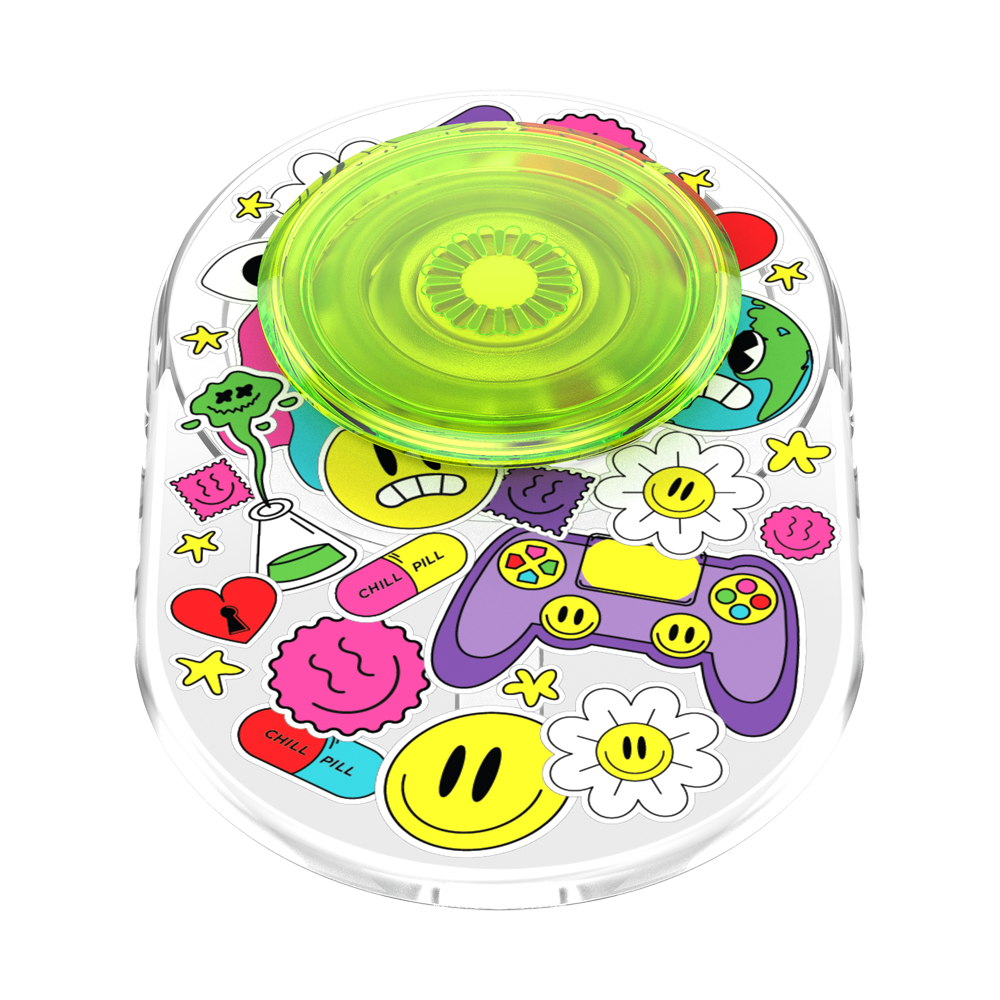 PopSockets PopGrip for MagSafe - Bright Psych