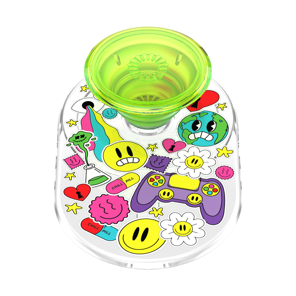 PopSockets PopGrip for MagSafe - Bright Psych