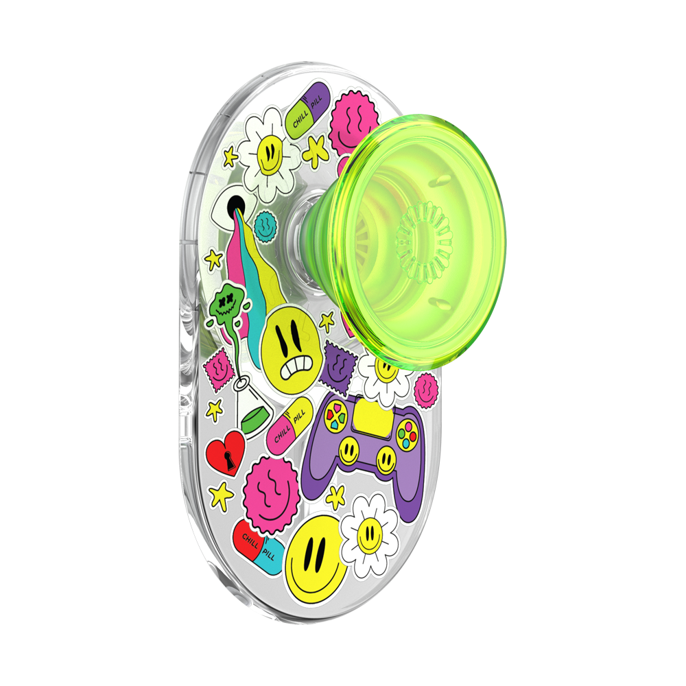 PopSockets PopGrip for MagSafe - Bright Psych