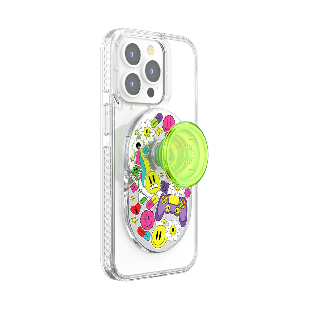 PopSockets PopGrip for MagSafe - Bright Psych