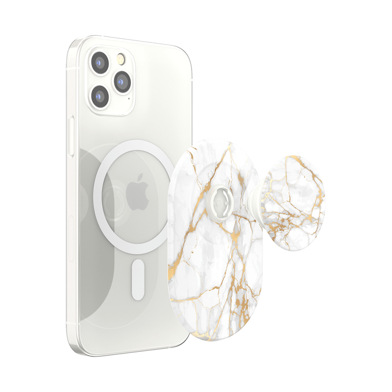 PopSockets PopGrip for MagSafe - Gold Lutz Marble