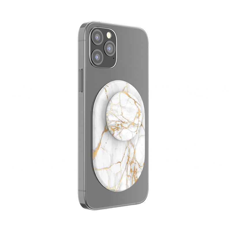 PopSockets PopGrip for MagSafe - Gold Lutz Marble