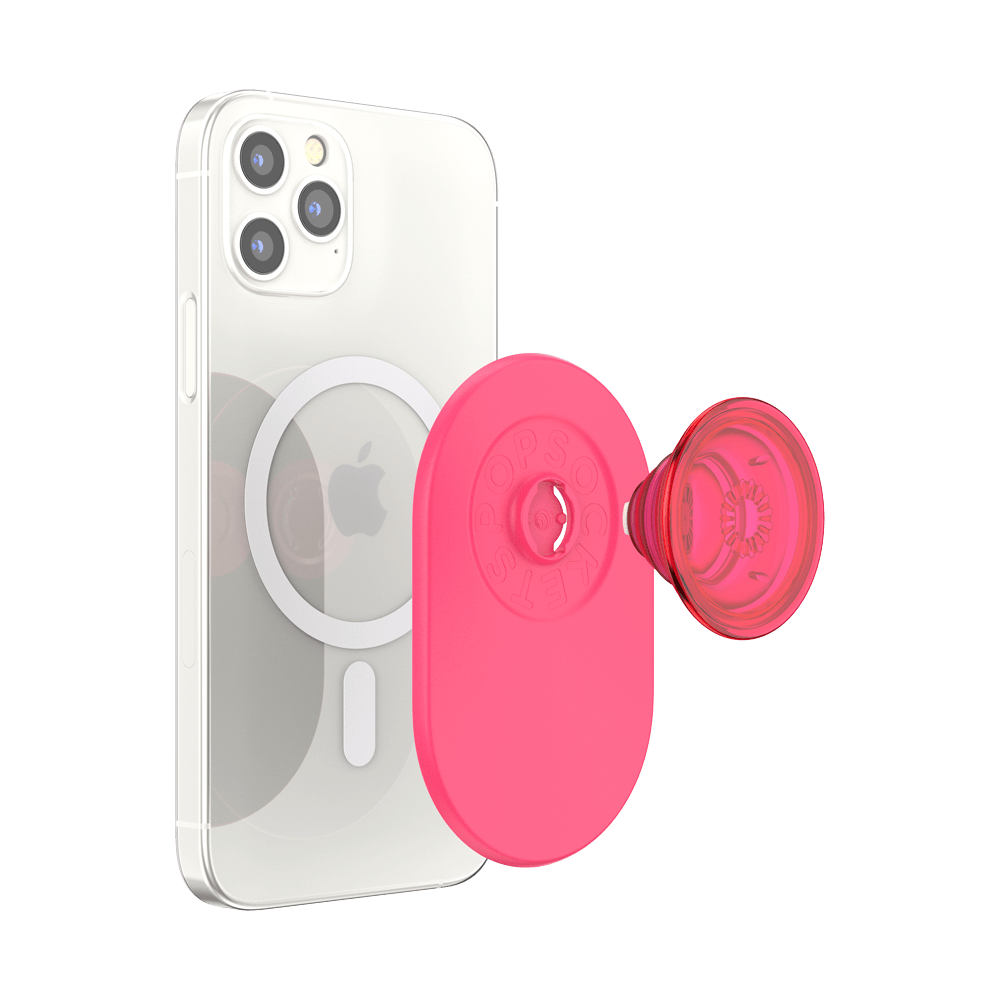 PopSockets PopGrip for MagSafe - Neon Pink