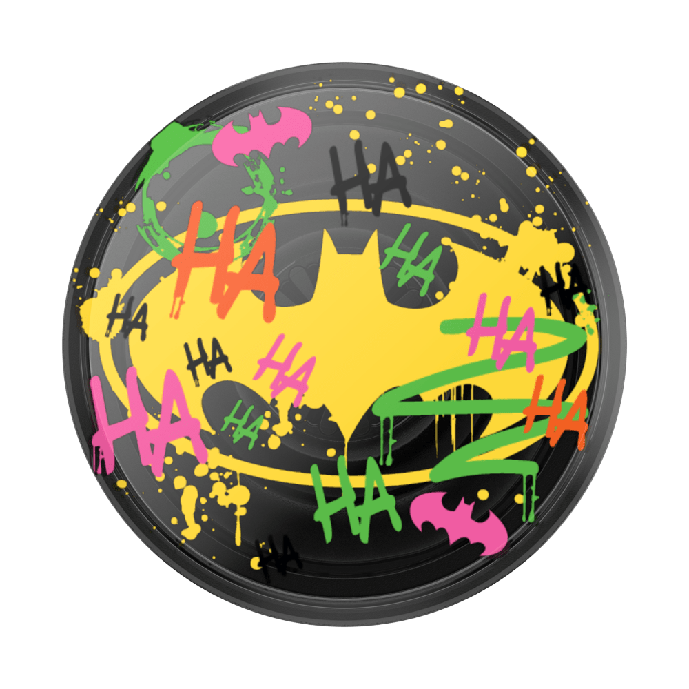 PopSockets PopGrip License Translucent Distressed Batman
