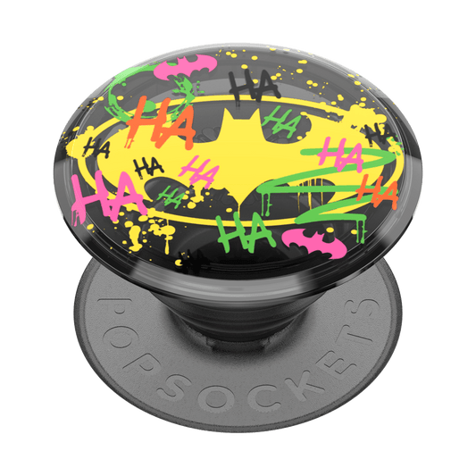PopSockets PopGrip License Translucent Distressed Batman