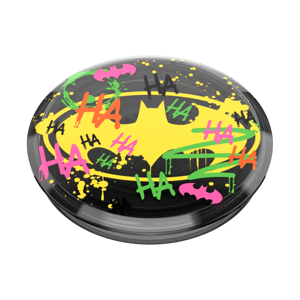 PopSockets PopGrip License Translucent Distressed Batman