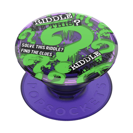 PopSockets PopGrip License Translucent Riddler