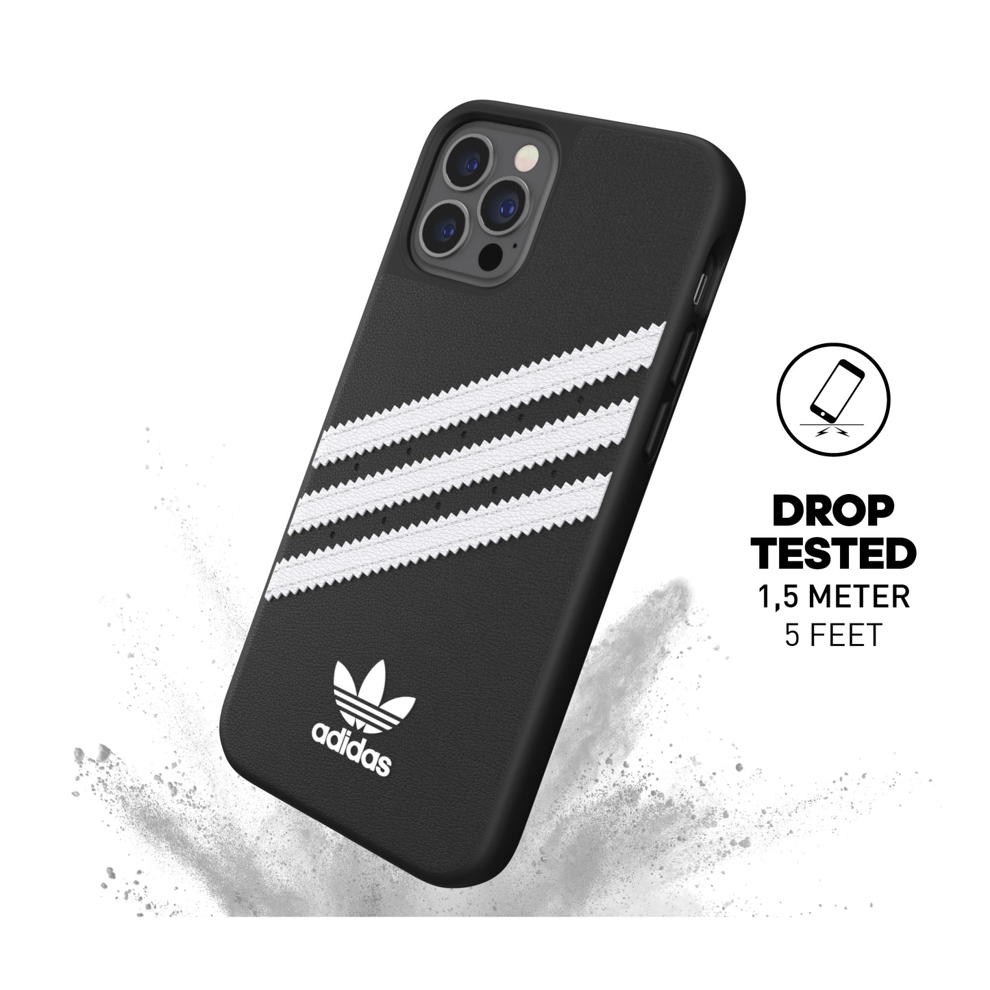 adidas Originals 3-Stripe Case for iPhone 13 Pro - Black
