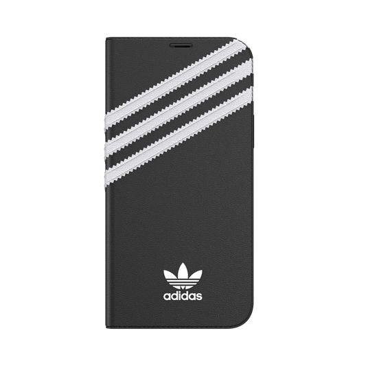 adidas Originals 3-Stripe Booklet Case for iPhone 12 / 12 Pro - Black