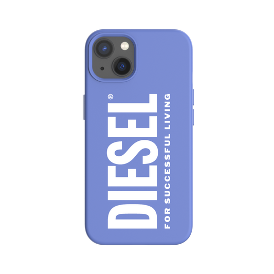 Diesel Silicone Case For iPhone 13 - Blue