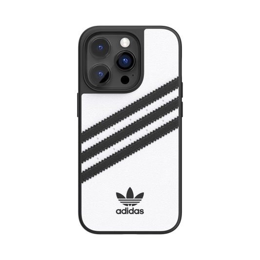 adidas Originals 3-Stripe Case for iPhone 14 Pro  - White