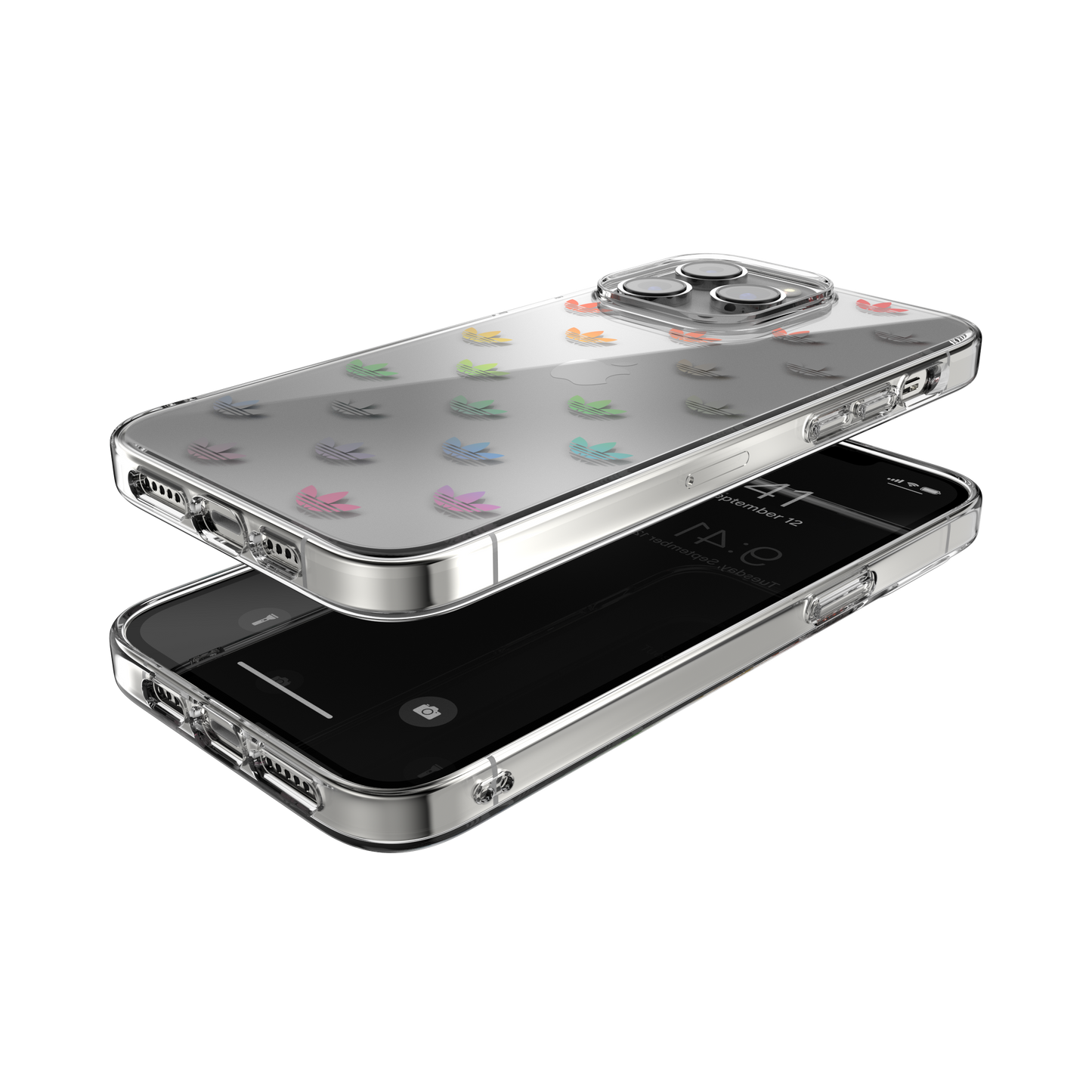 adidas Originals Snap Case for iPhone 14 Pro Max - Clear / Holographic