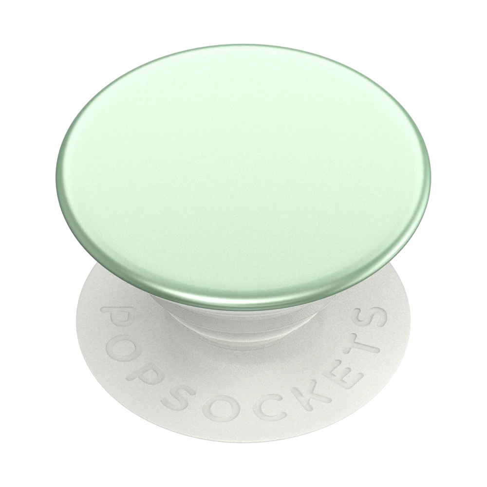 PopSockets PopGrip Premium Aluminum Honeydew Green