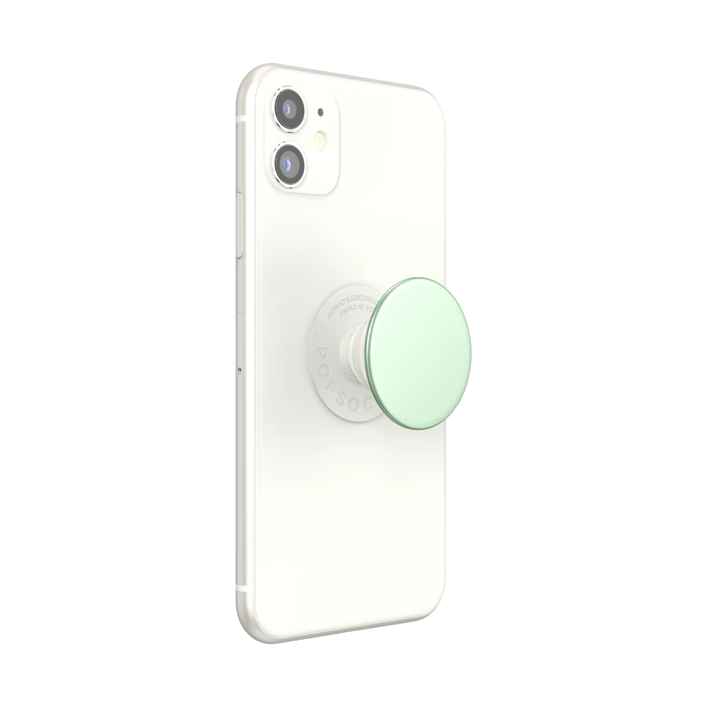 PopSockets PopGrip Premium Aluminum Honeydew Green