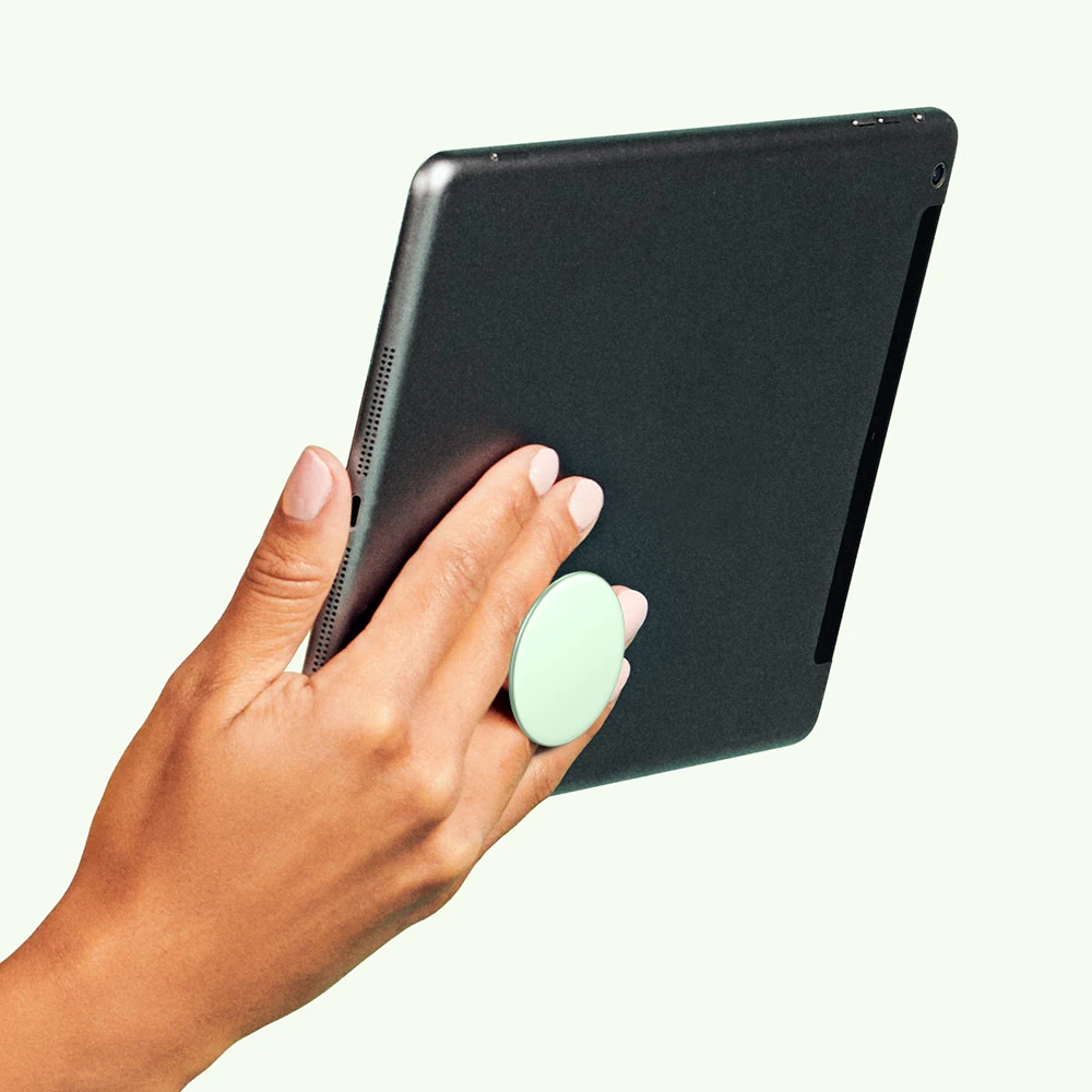 PopSockets PopGrip Premium Aluminum Honeydew Green