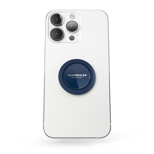 Vonmählen backflip® Pure Phone Stand & Grip + Magnetic Mount - Navy Blue