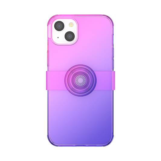 PopSockets PopCase for iPhone 14 Plus - Berry Blur