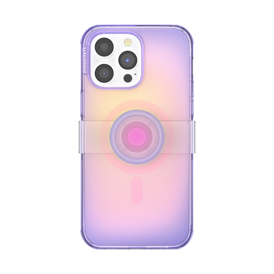 PopSockets PopCase MagSafe for iPhone 14 Pro Max - Opalescent Aura