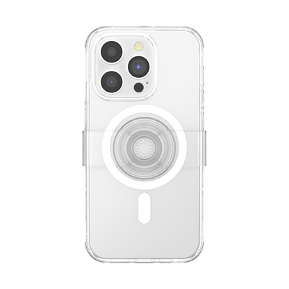 PopSockets PopCase MagSafe for iPhone 14 Pro - Clear