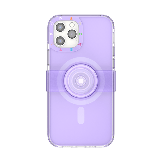 PopSockets PopCase MagSafe for iPhone 12 / 12 Pro - Violet