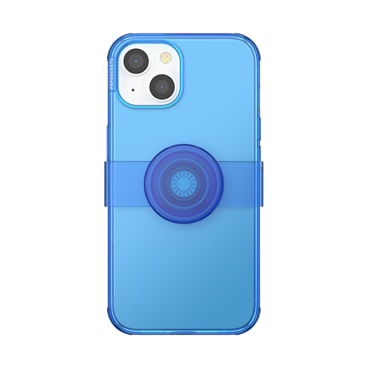 PopSockets PopCase for iPhone 13 / 14 - Santorini Blue