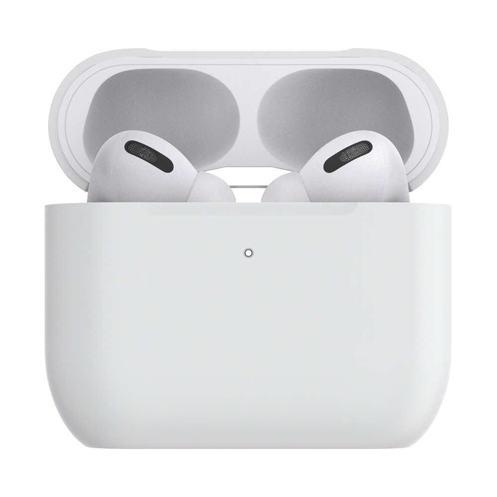 PopSockets AirPod Holder AirPods Holder Pro White + PopChain Premium Gunmetal