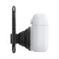 PopSockets AirPod Holder AirPods Holder Pro White + PopChain Premium Gunmetal